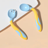 Baby Spoon and fork Set for Baby Feeding (Breland)